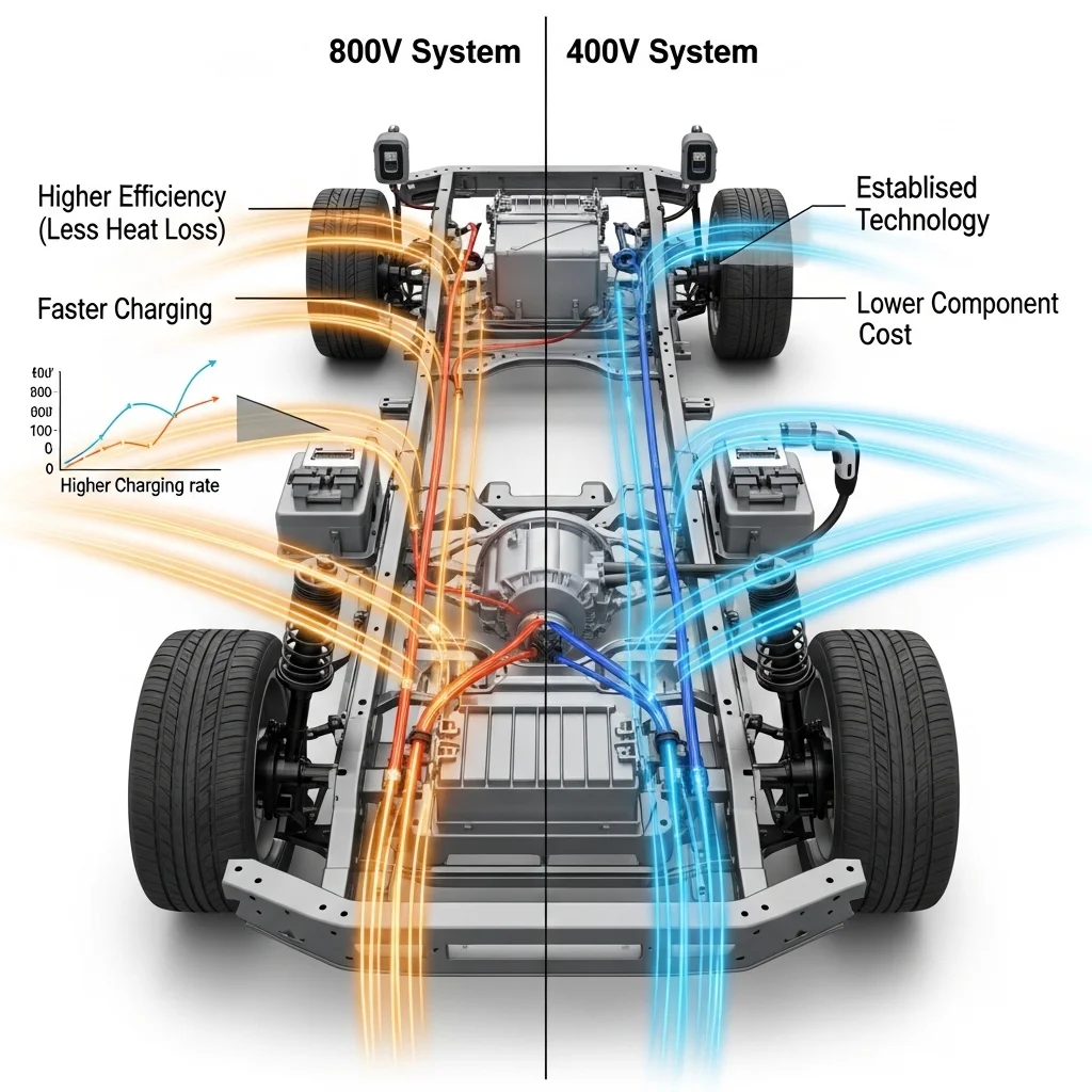테슬라 모델Y보다 나은 점 3: 신뢰할 수 있는 품질과 800V 시스템