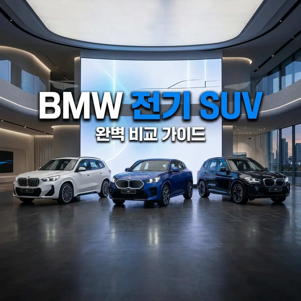 BMW iX1 iX2 iX3 비교 가이드, 나에게 맞는 순수 전기 SUV 선택 기준