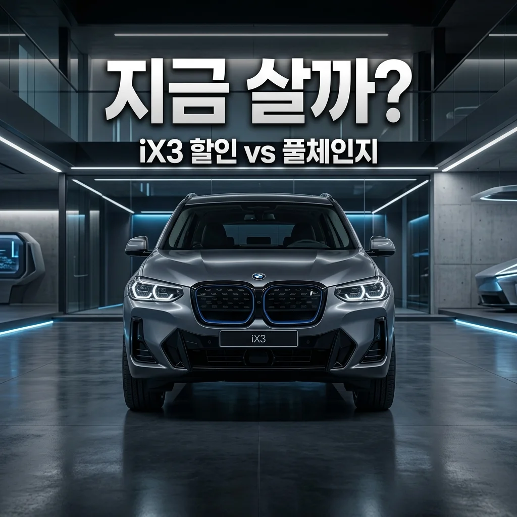 BMW iX3 프로모션 및 할인 조건 가이드 | 지금 살까 풀체인지 기다릴까?