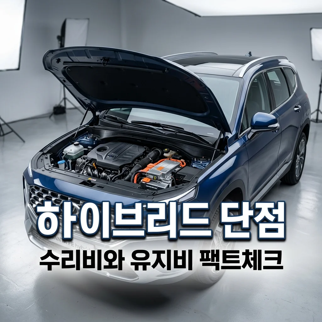 하이브리드 자동차 단점과 비싼 수리비? 현실적 유지비 구매 전 필독 가이드