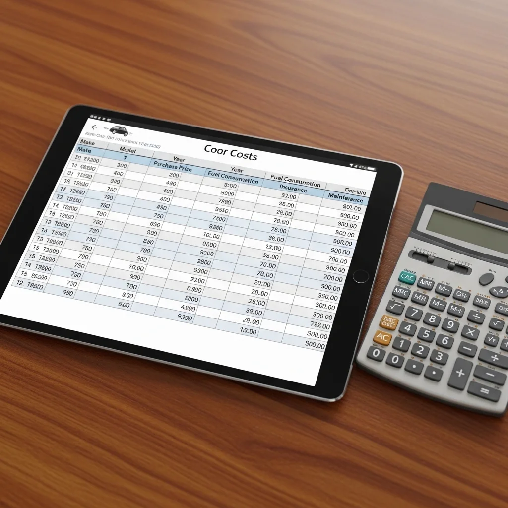 한눈에 비교하는 할부 vs 장기렌트 비용 구조