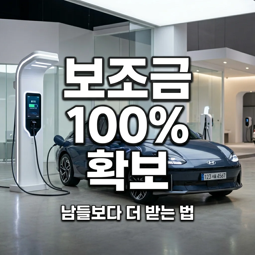 2026년 전기차 보조금 확 줄어든 혜택, 남들보다 더 받는 3가지 비결