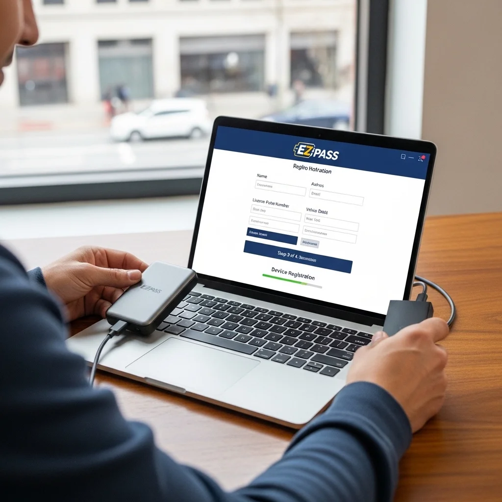 무선 하이패스 단말기 자가 등록 방법