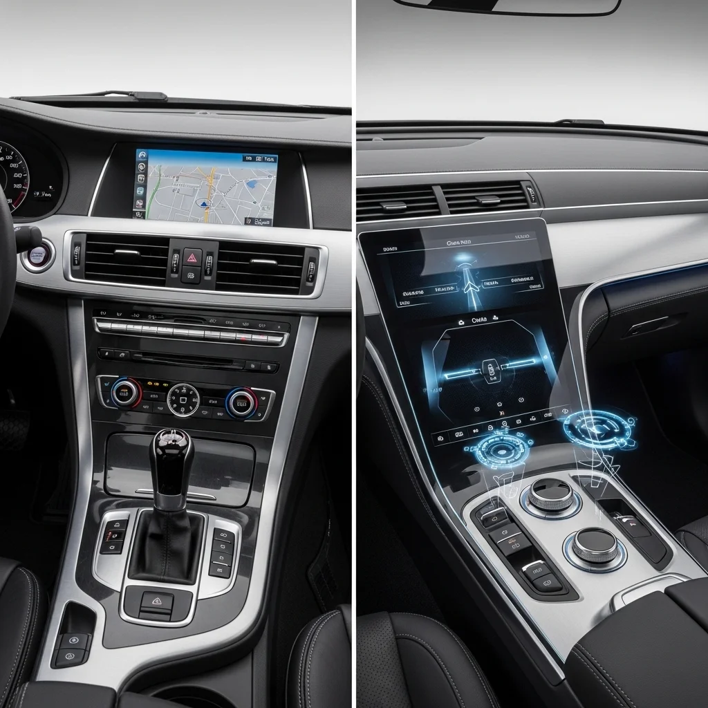 내연기관 vs 전기차, 실내 디자인 전격 비교