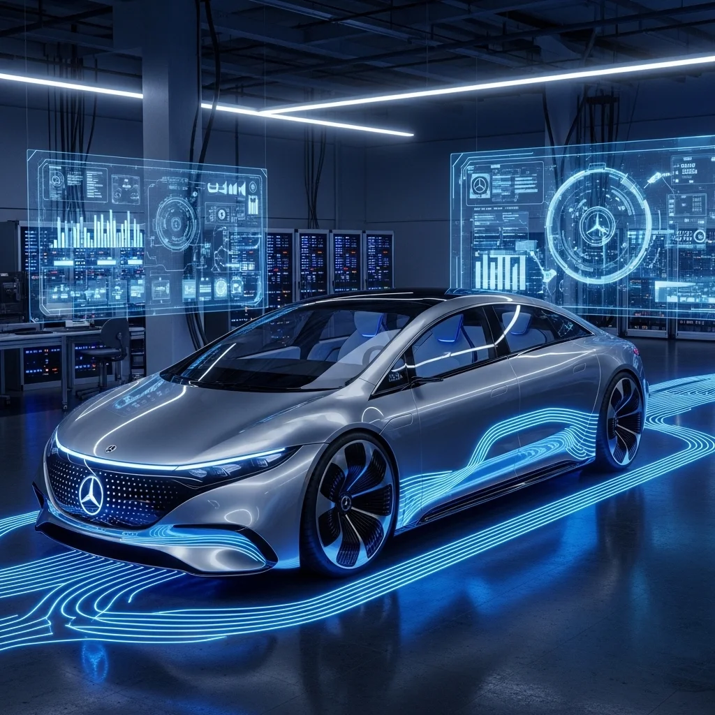 벤츠 C클래스 전기차, 주행거리 500km 돌파의 서막