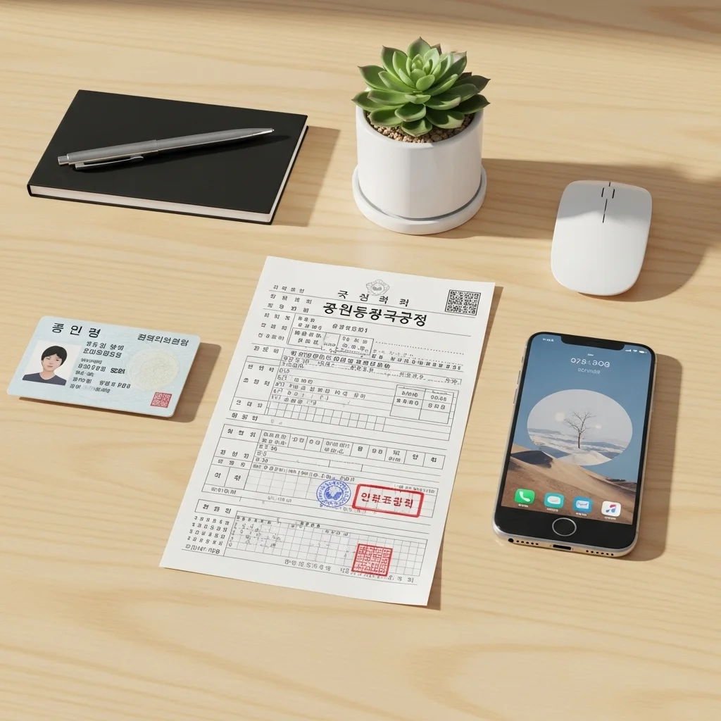 미리 준비하세요! 신청 시 필요한 서류 목록