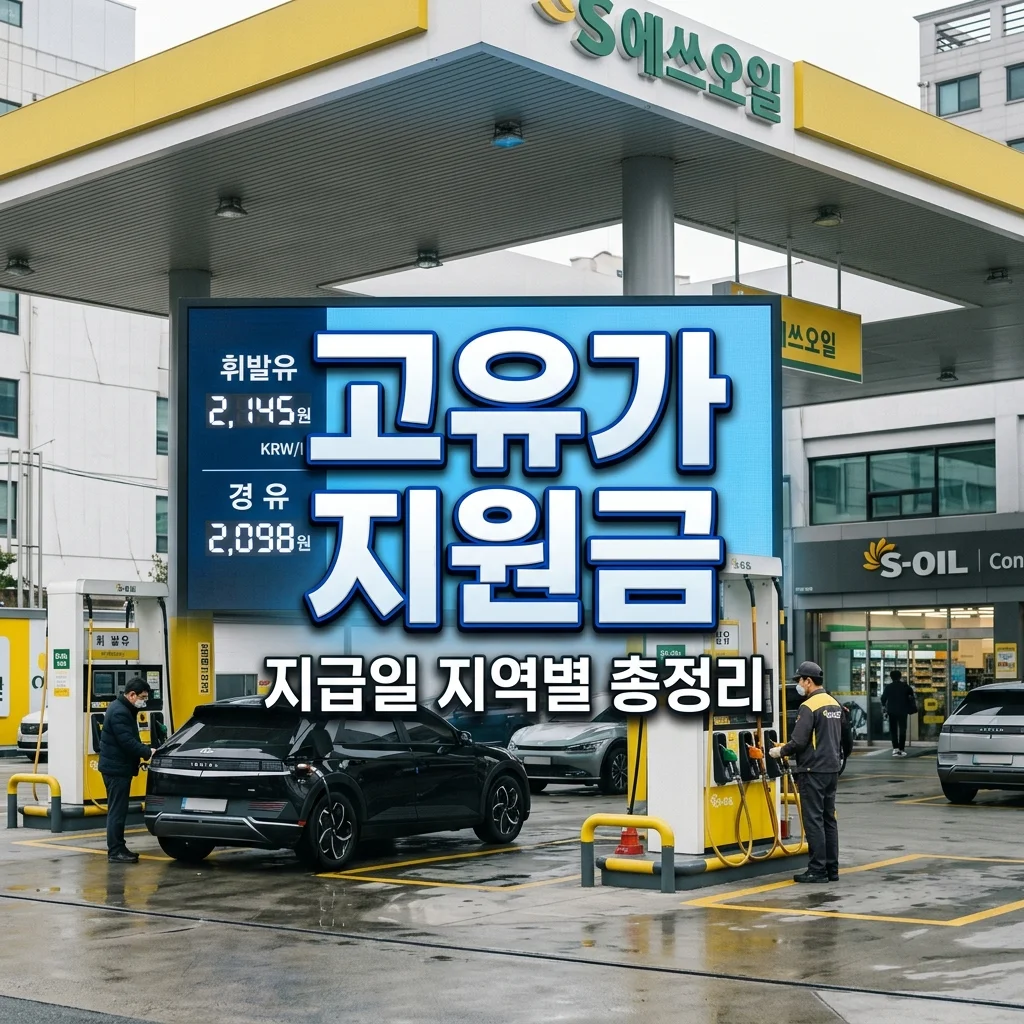 지역별 고유가 피해지원금 지급일 차이! 신청 안 하면 소멸됩니다