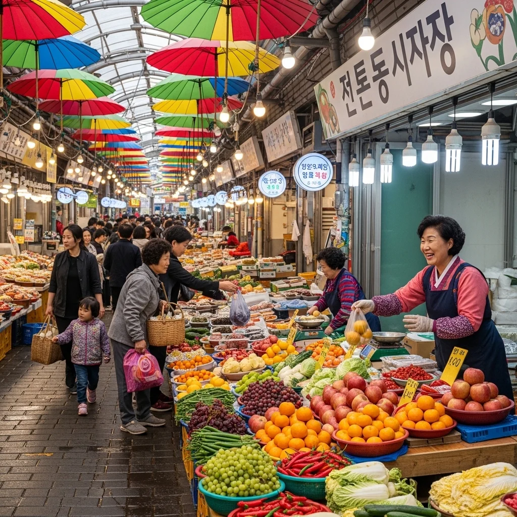 전통시장에서 알뜰하게 장보는 법