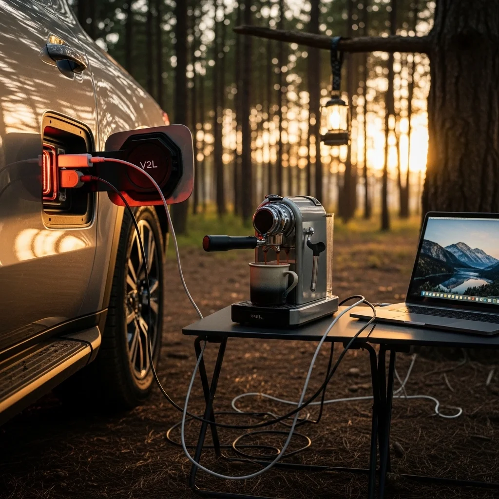 전기차 캠핑카의 핵심, V2L 활용과 전력 시스템