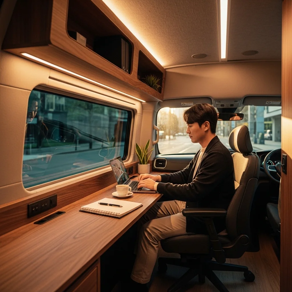 공간의 질이 다르다! 실전 차박과 수하물 적재