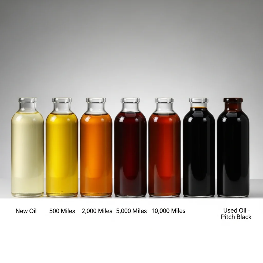 한눈에 보는 엔진오일 상태별 색상 가이드