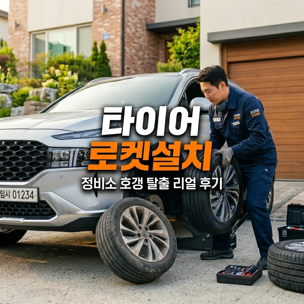 쿠팡 로켓설치 타이어 교체 후기 | 정비소 호갱 탈출하는 가장 쉬운 방법