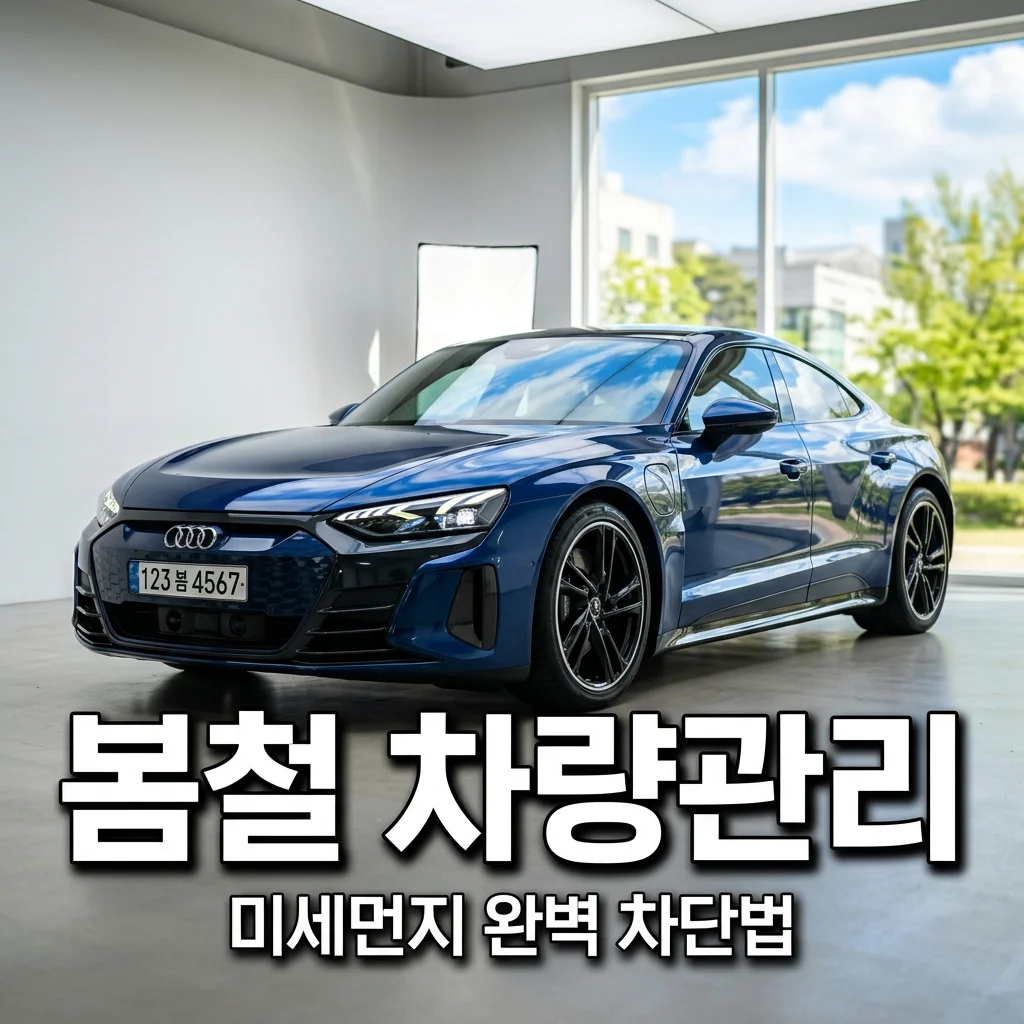 봄철 미세먼지 차량 관리법 4가지, 호흡기 건강 지키는 필수 가이드