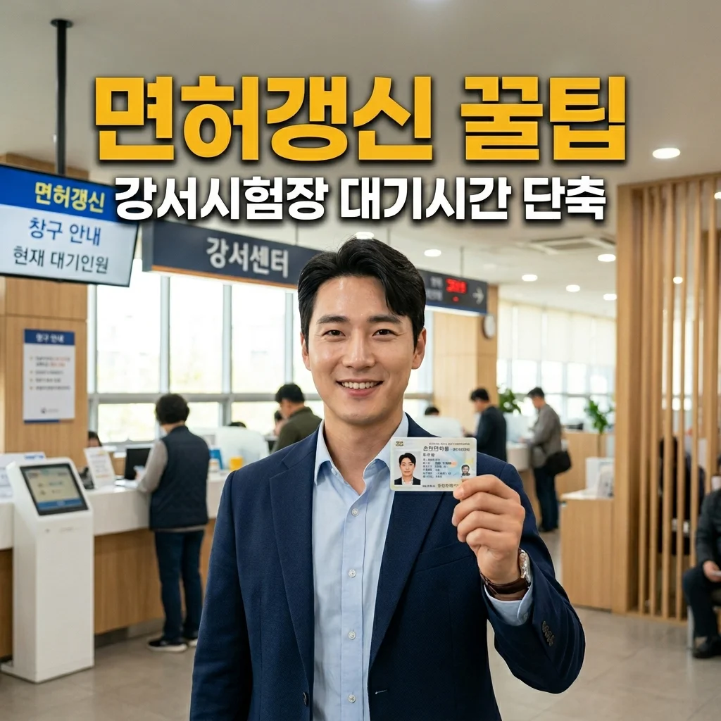 강서운전면허시험장 갱신 대기시간 반으로 줄이는 꿀팁 & 준비물 총정리