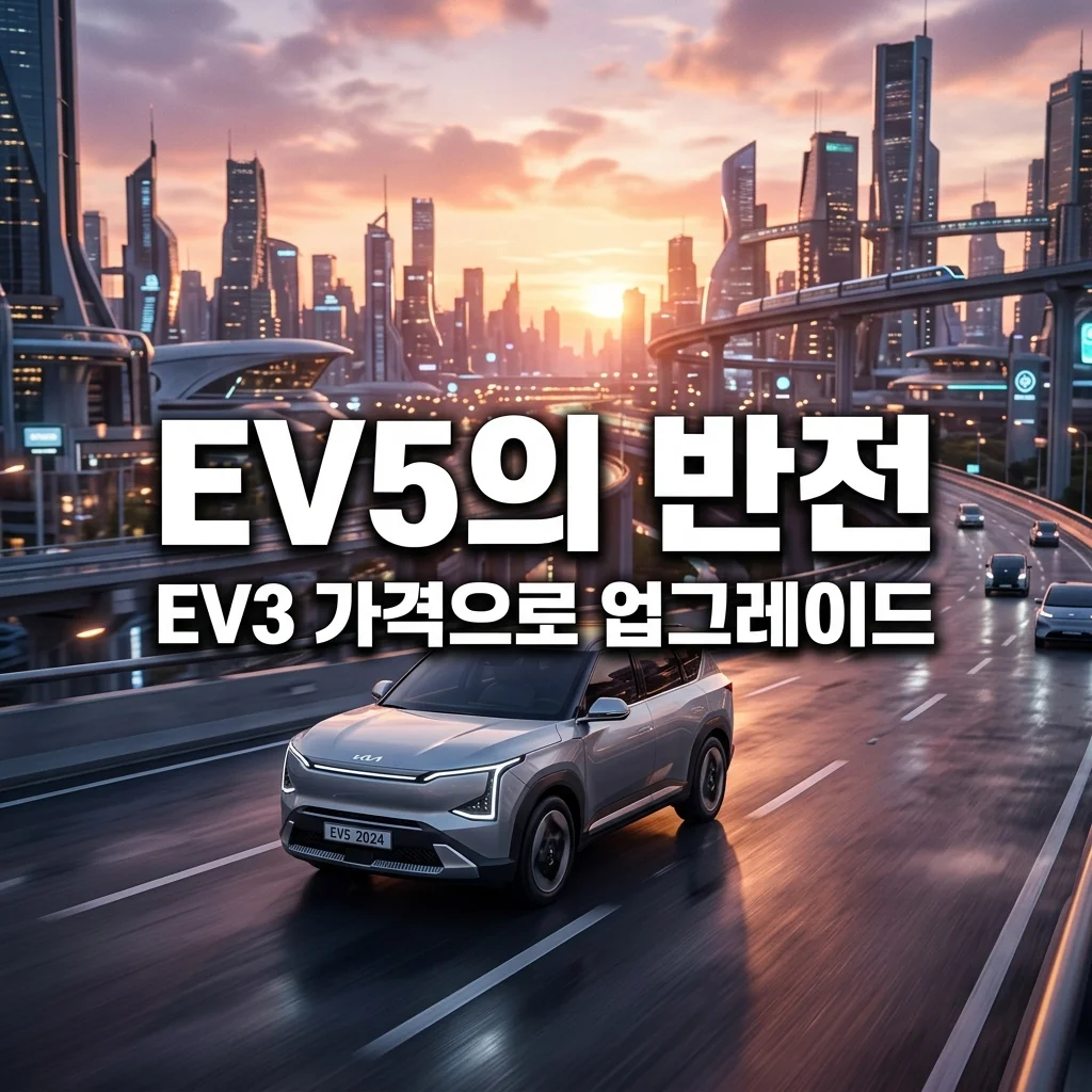 3월 국산 전기차 2위 EV5의 반전! EV3 예산으로 상위 모델 구매법