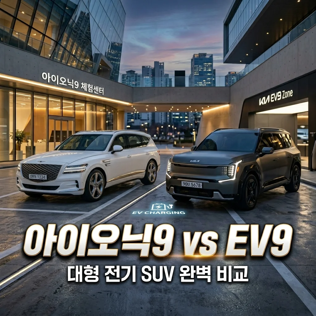 아이오닉9 vs EV9 비교 분석! 대형 전기 SUV 구매 전 필수 체크리스트