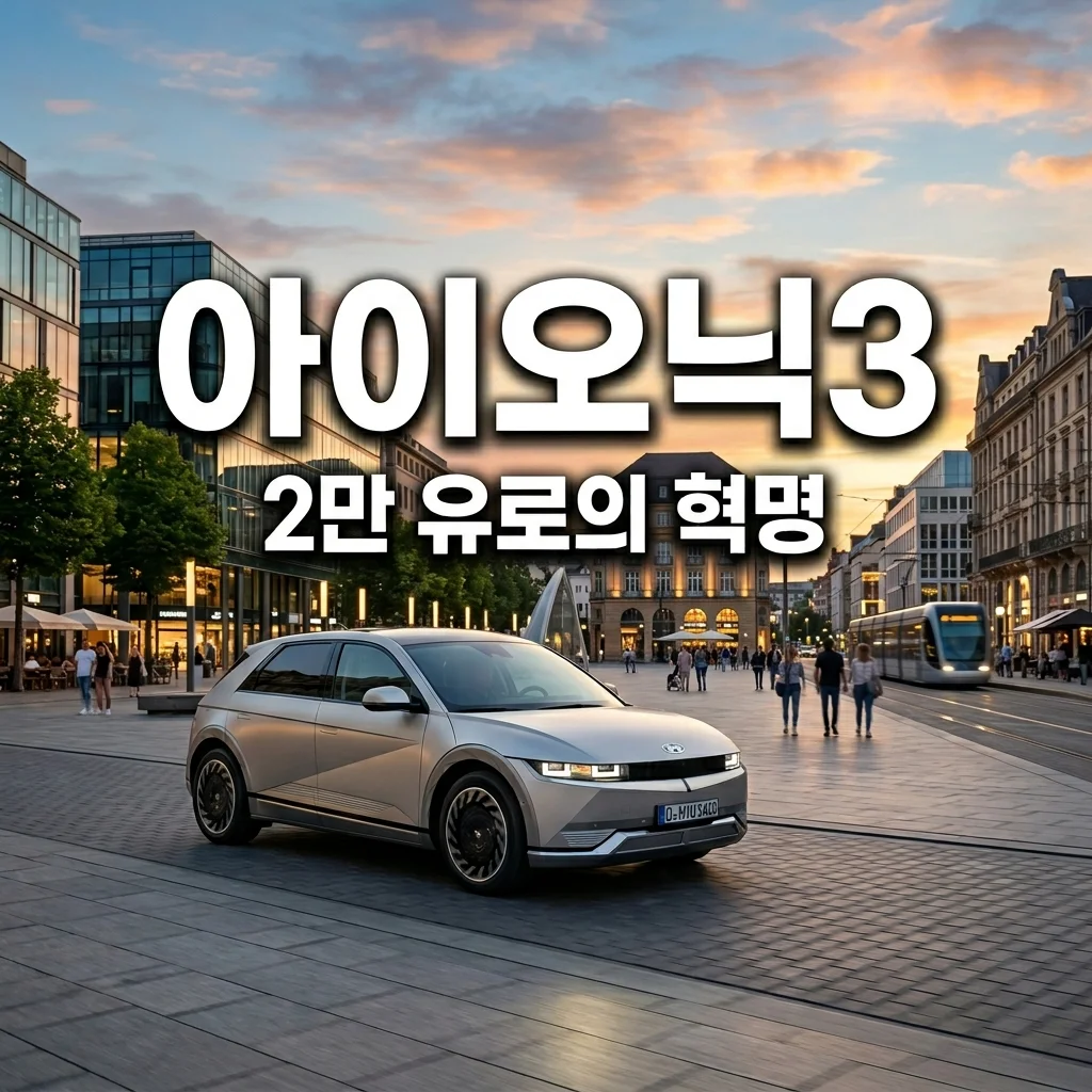 현대 아이오닉3 스펙 총정리! 2만 유로대 보급형 EV 유럽 공략 전략