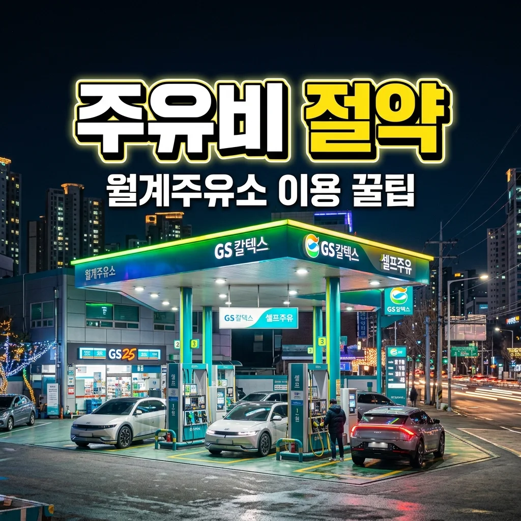 GS칼텍스 월계주유소 셀프주유 꿀팁! 주유비 절약하는 시간과 결제법