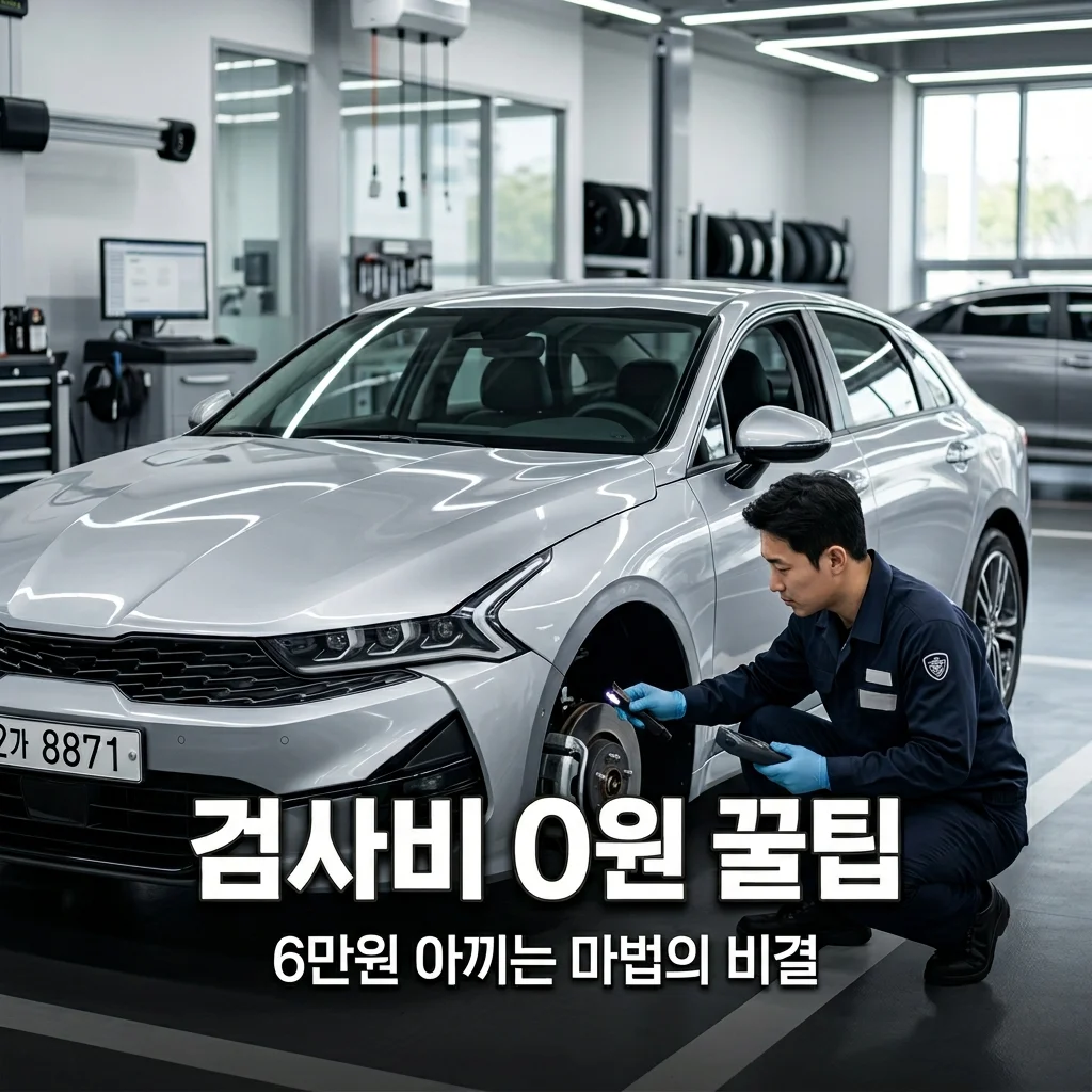 자동차 검사비용 0원? 6만원 아끼는 마법의 꿀팁 5가지