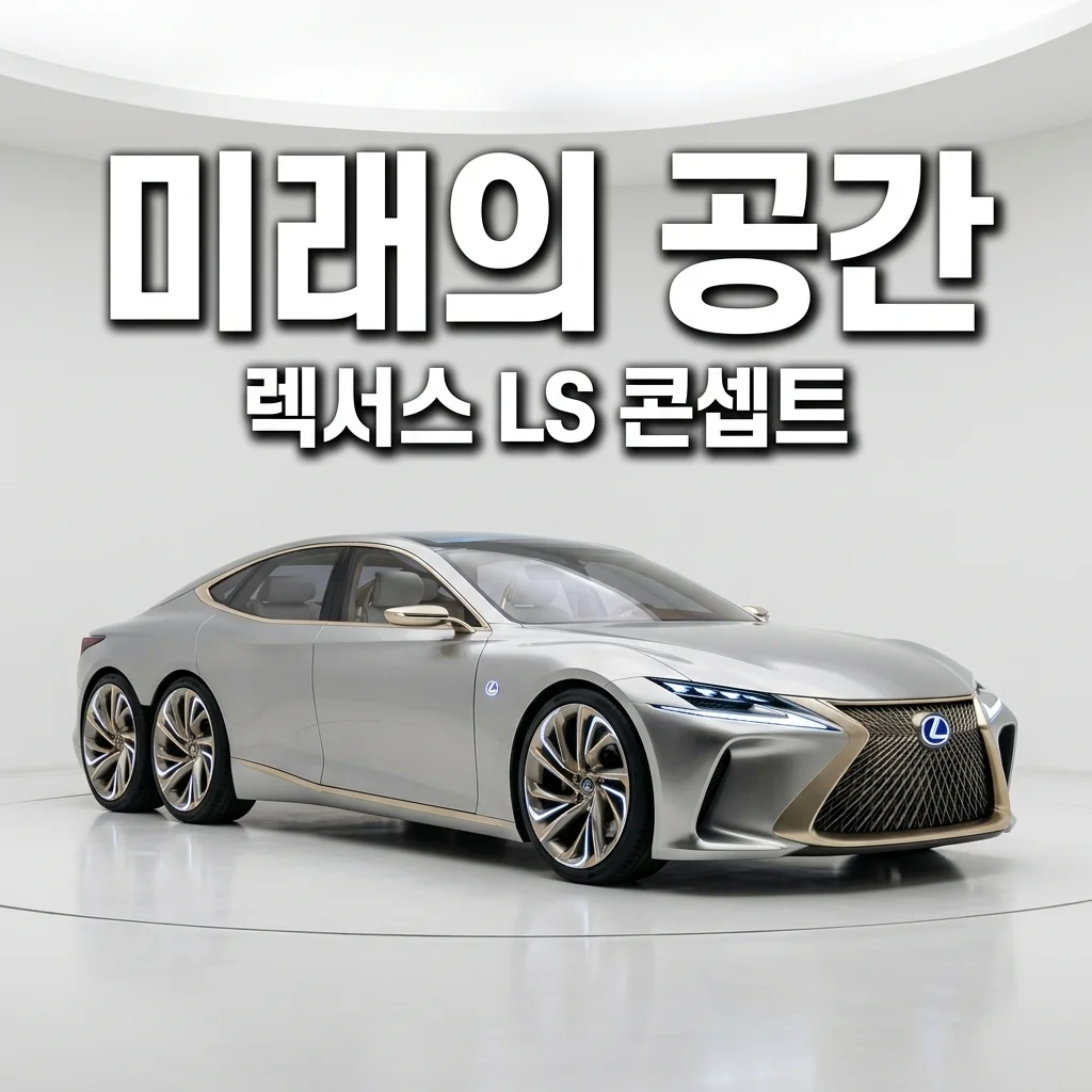 렉서스 LS 콘셉트 리뷰, 미래 럭셔리 세단의 기준은 이제 '공간'입니다