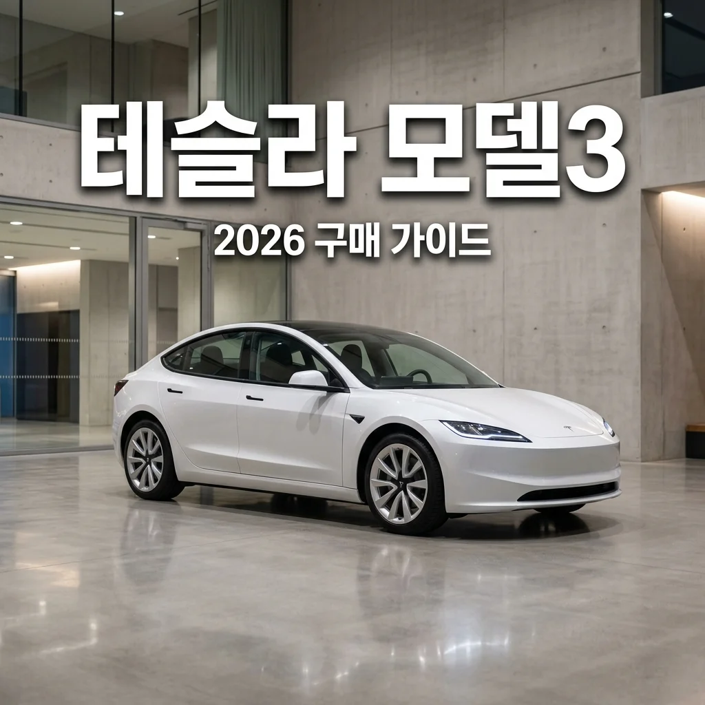 테슬라 모델3 가격 주행거리 보조금 총정리 2026년 구매 가이드