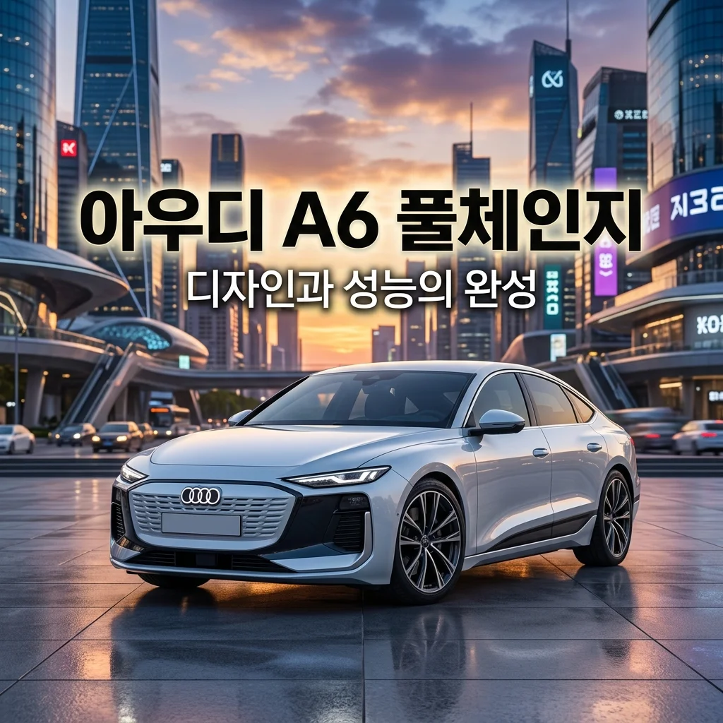 2026 아우디 A6 신형 풀체인지 디자인 공개! 가격 출시일 총정리