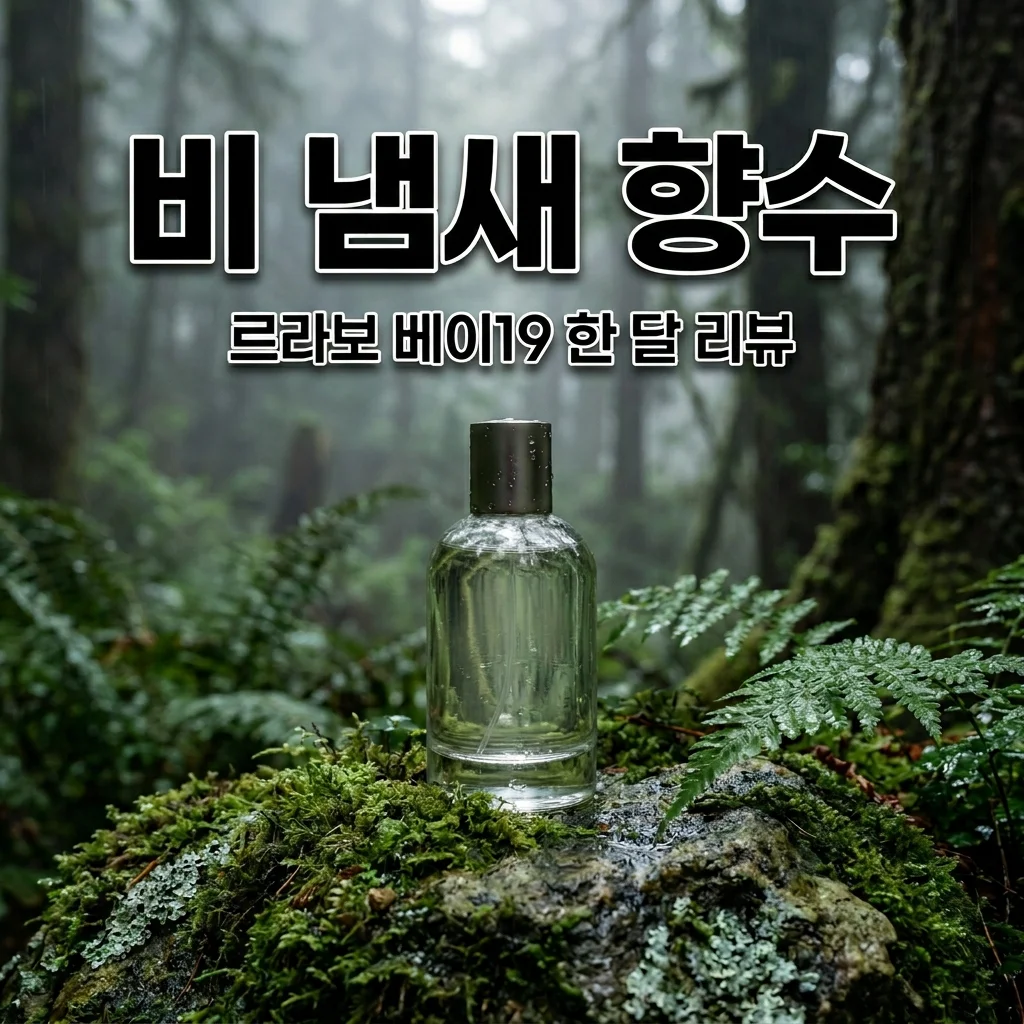 르라보 베이19 한 달 후기: 비 온 뒤 숲속 흙내음을 담은 향수 리뷰