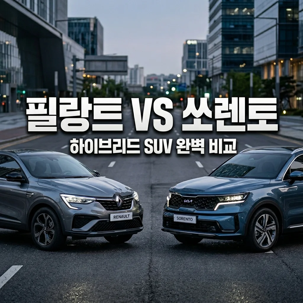 르노 필랑트 vs 쏘렌토 하이브리드 장단점 비교 | 실구매 가이드