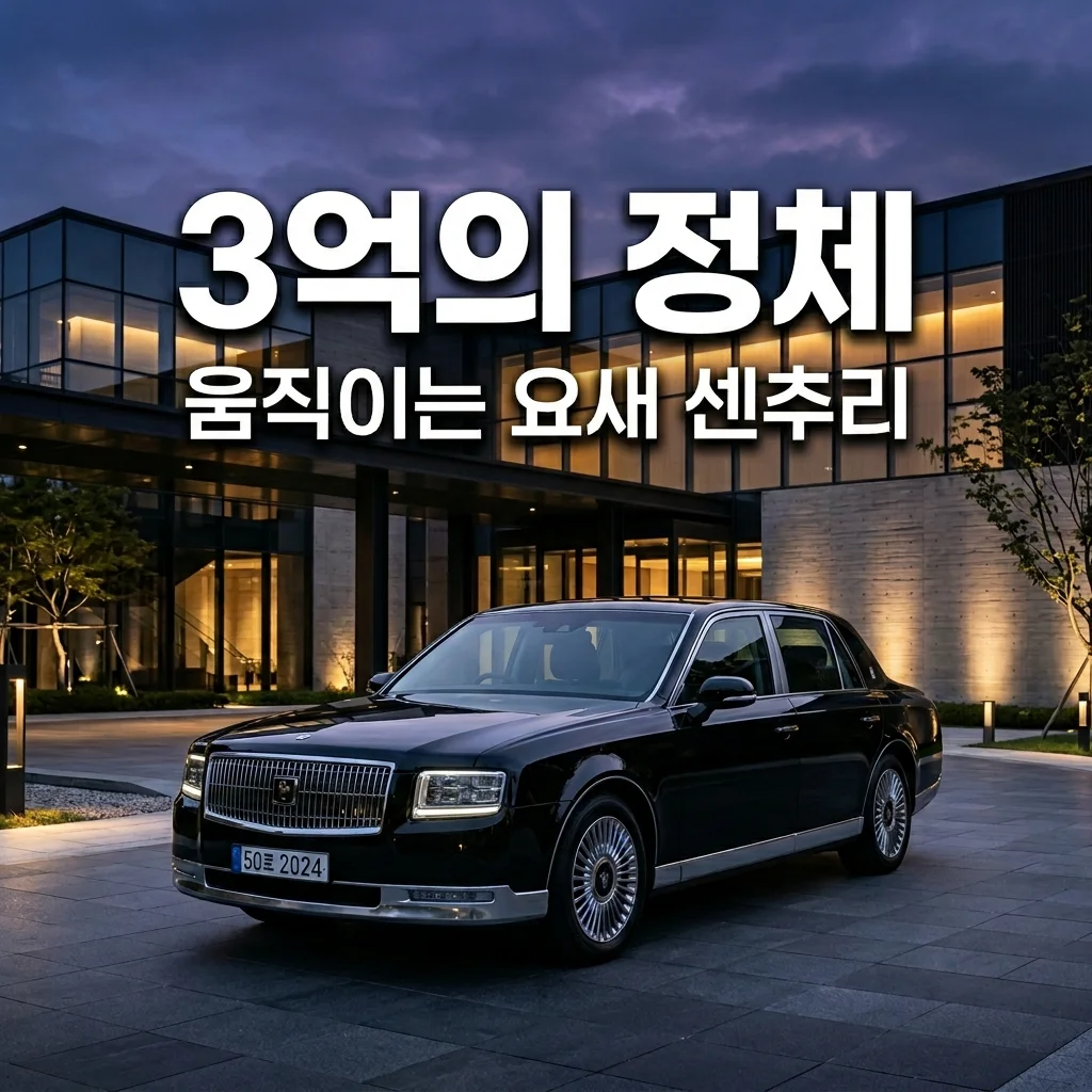 3억 세단 정체! 차정원 하정우가 선택한 '움직이는 요새' 도요타 센추리 파헤치기