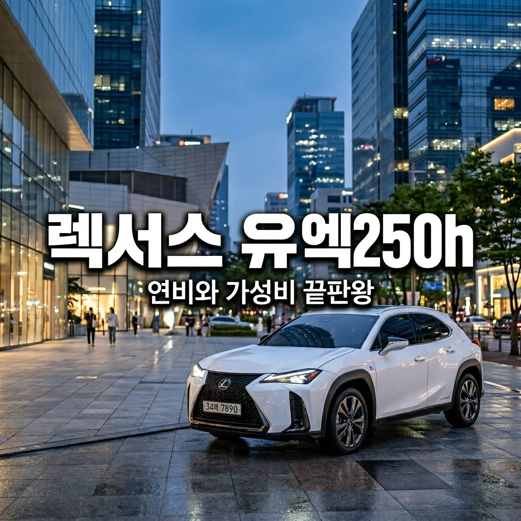 렉서스 UX250h 후회 없는 선택일까? 연비, 중고 시세, 유지비 완벽 정리