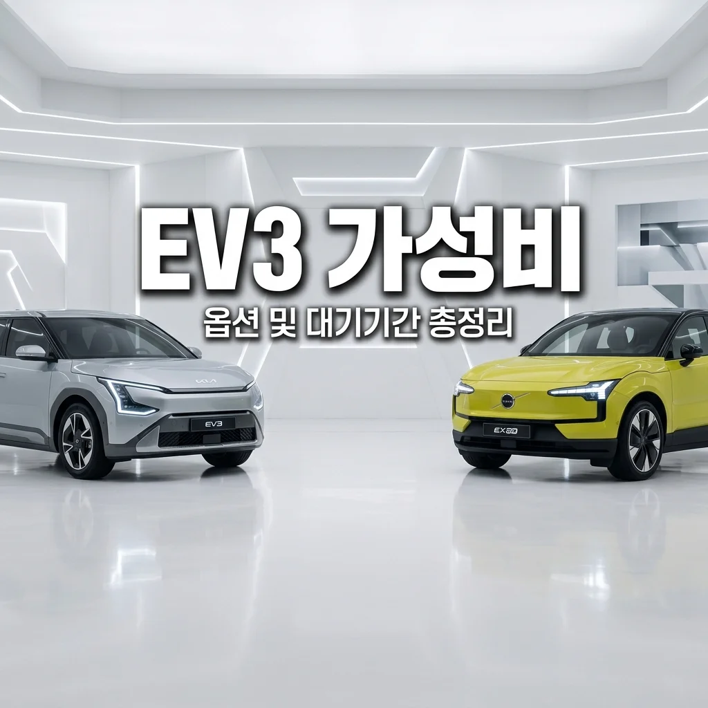 기아 EV3 트림별 가성비 추천 옵션 및 출고 대기기간: 볼보 EX30 비교 분석