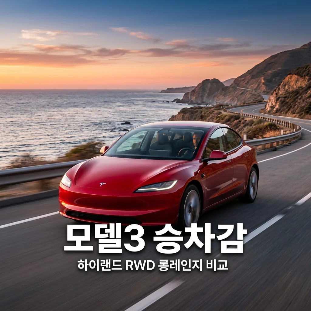 테슬라 모델3 하이랜드 승차감 하체 개선 리뷰 | RWD 롱레인지 비교