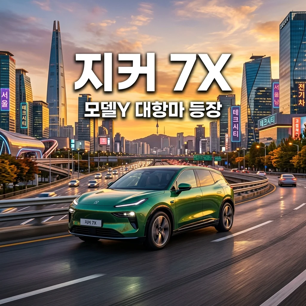 지커 7X 승차감 리뷰: 테슬라 모델Y 대항마, 국내 AS망은 괜찮을까?
