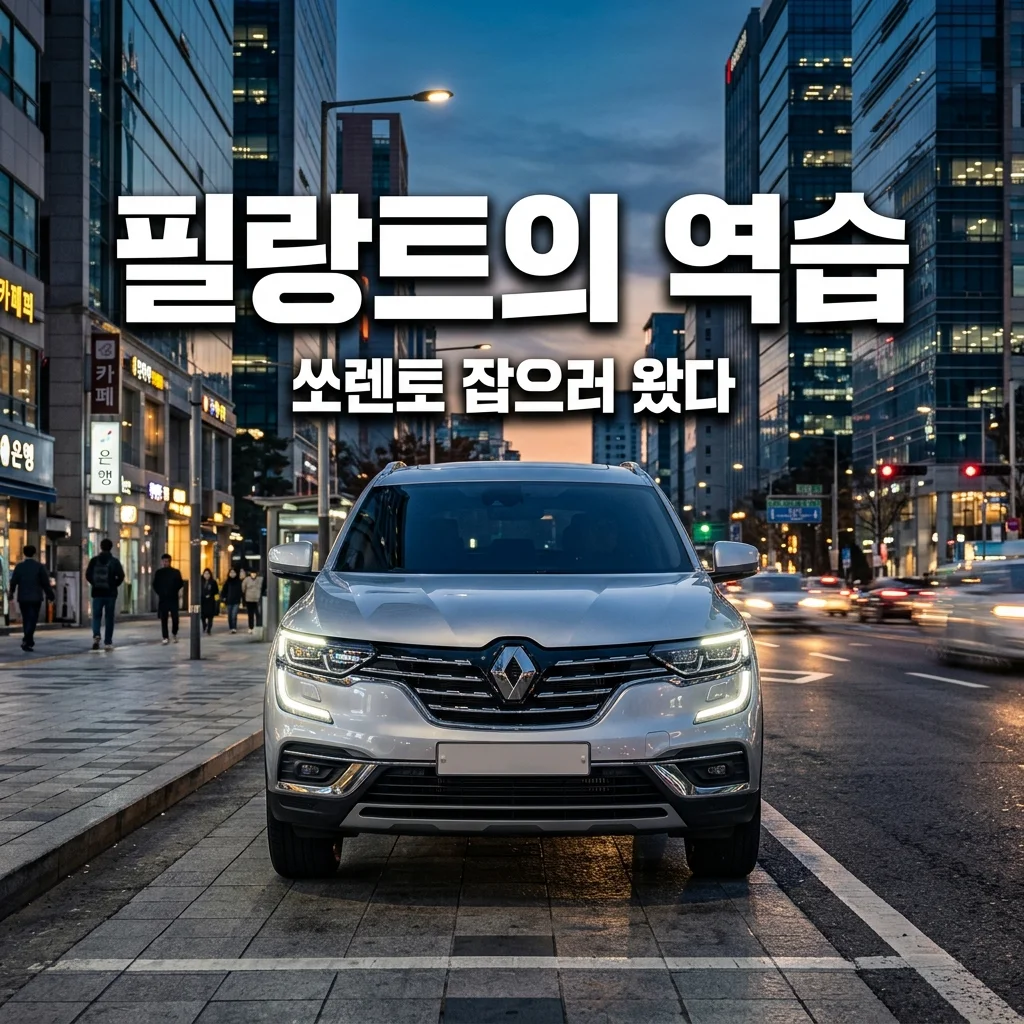 르노 필랑트 하이브리드 쏘렌토 판매량 잡을까? 파노라마 디스플레이 리뷰