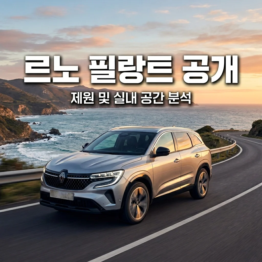 오로라1 프로젝트 르노 필랑트 제원 최초 공개! 실연비 및 실내 분석