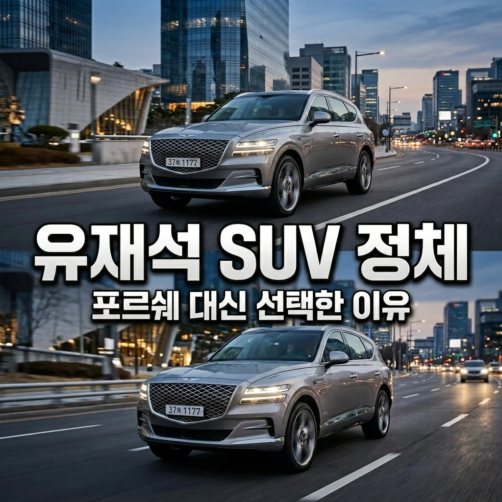 유재석 2억 포르쉐 대신 선택한 국산 SUV 정체와 실제 가격 정보