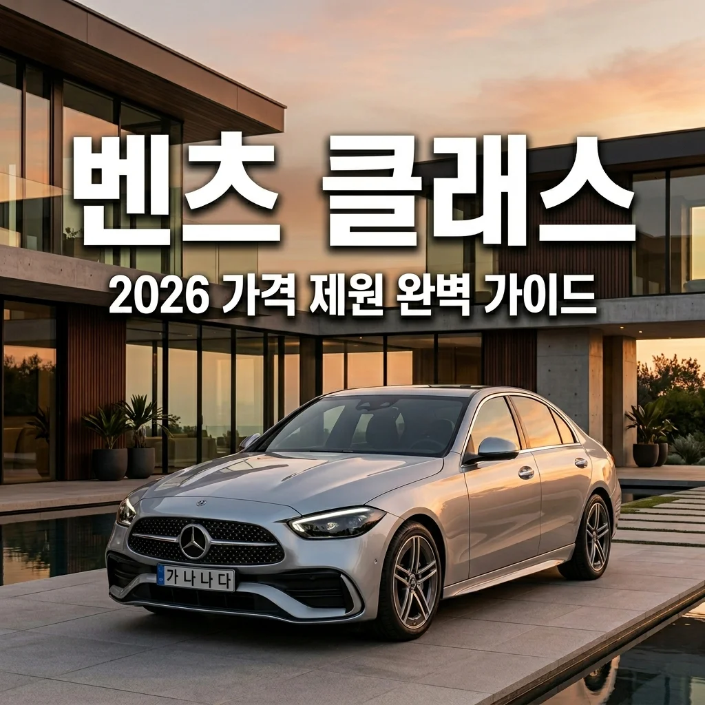 벤츠 C클래스 가격 제원 총정리: S클래스급 실내와 성능 분석
