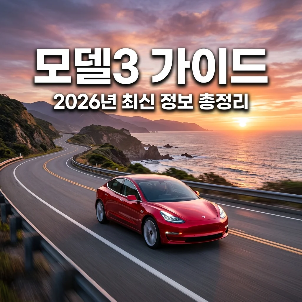2026 테슬라 모델3 가격 및 주행거리 총정리: 롱레인지가 정답일까?