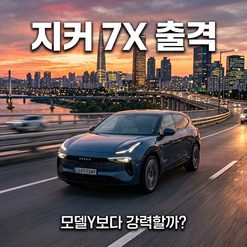 지커 7X 가격 제원 완벽 정리 | 테슬라 모델 Y 위협하는 압도적 성능