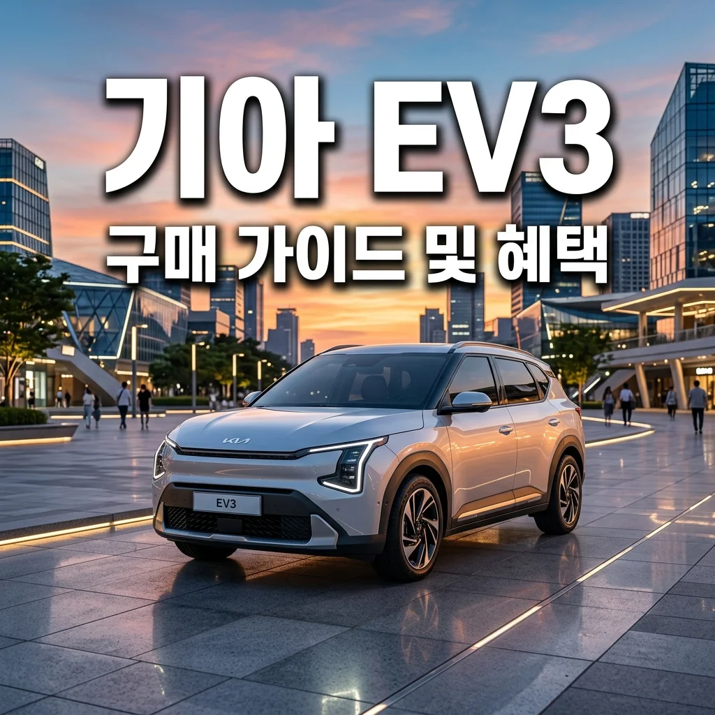 기아 EV3 가격표 주행거리 완벽 정리! 장기렌트 vs 리스 혜택 비교