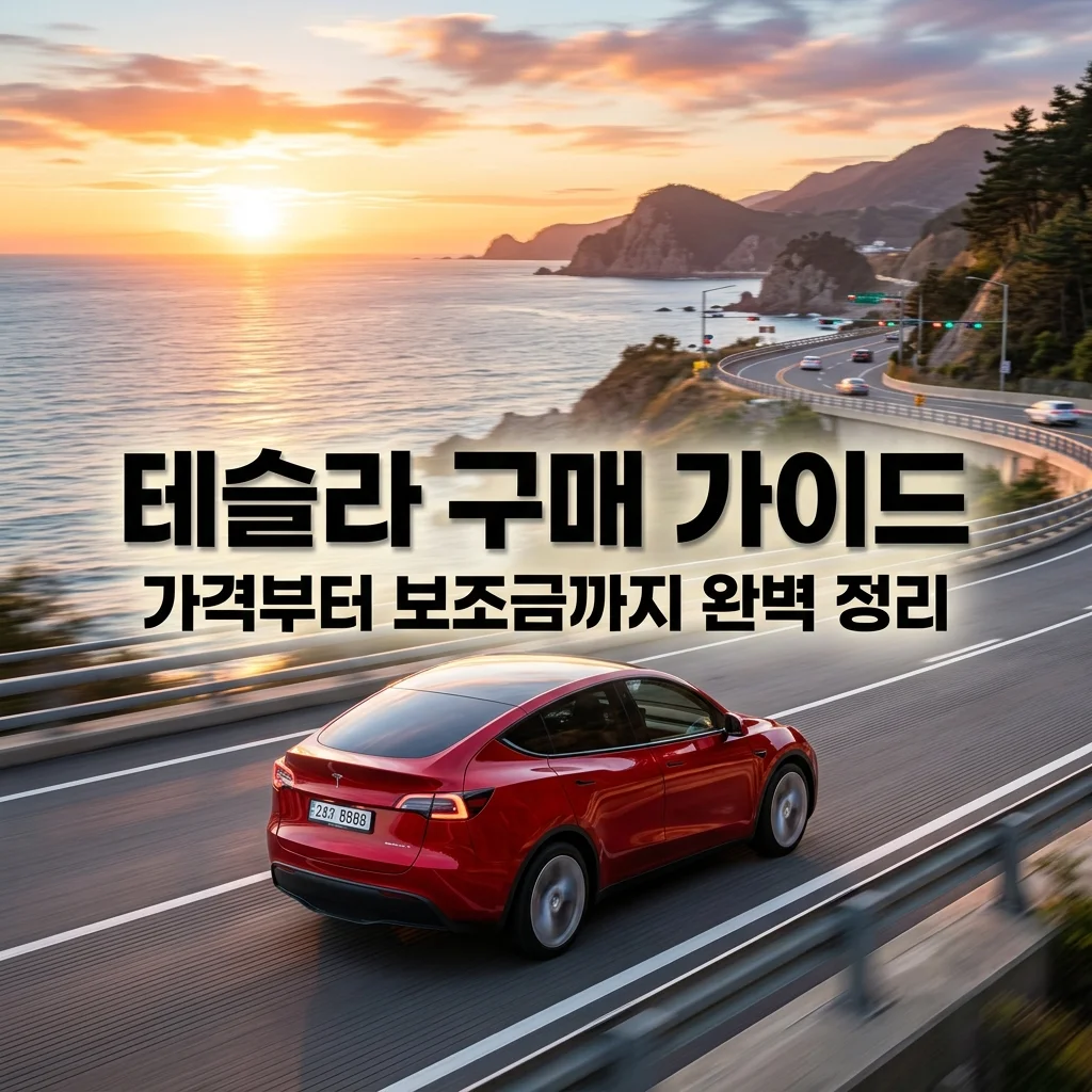 테슬라 구매 전 필수 체크리스트: 모델별 가격, 보조금, 장단점 완벽 정리