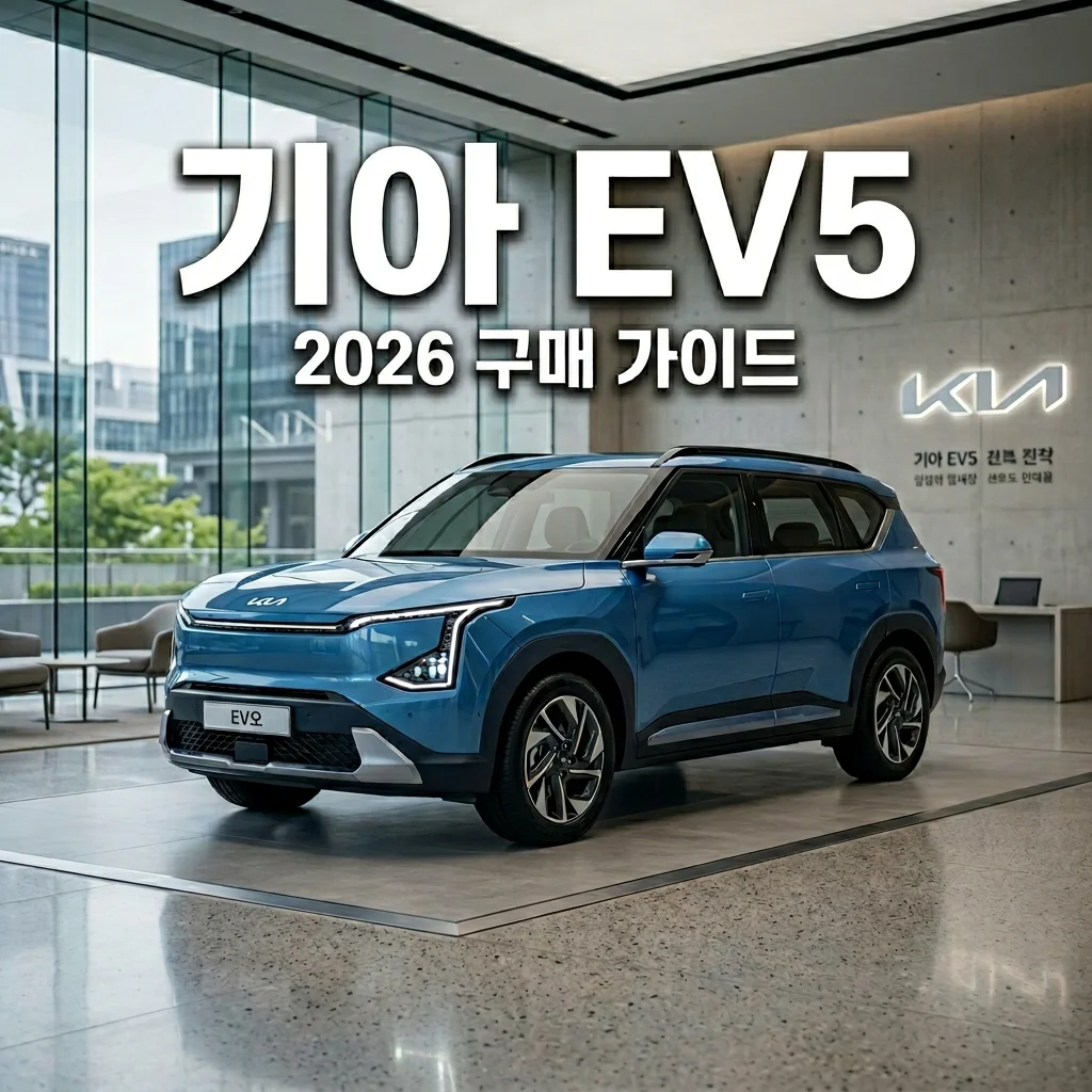 기아 EV5 가격 보조금 비교 및 쏘렌토와 차이점 완벽 정리