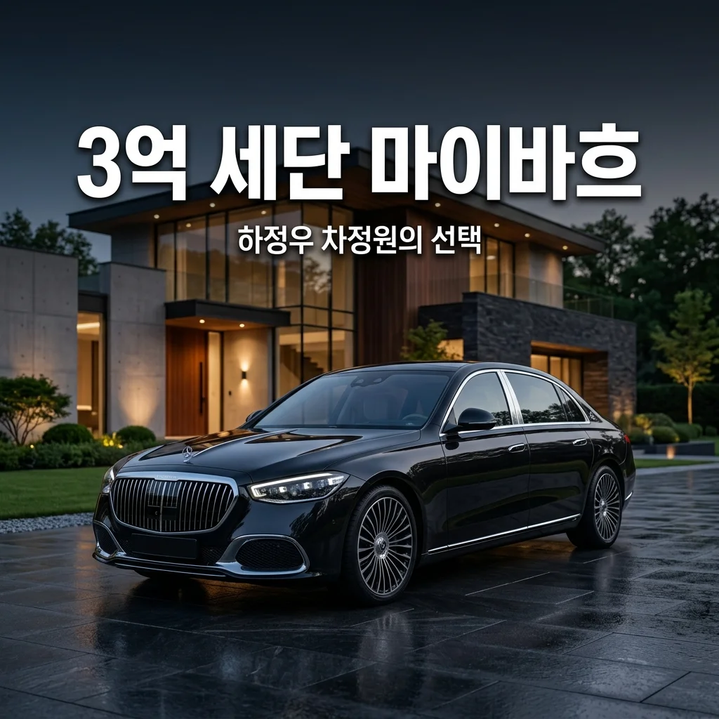 하정우 차정원 3억 세단 마이바흐 가격 스펙, 회장님 자동차인 이유