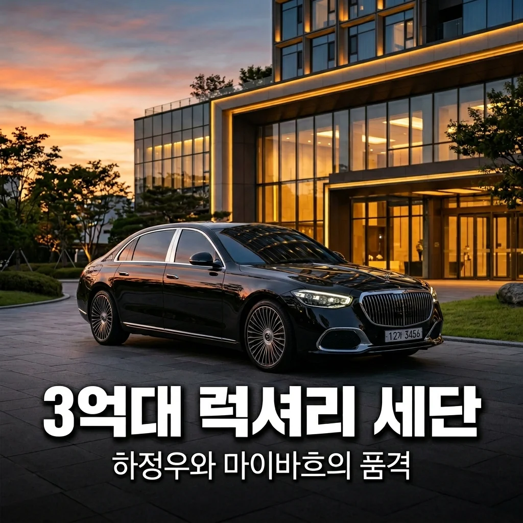 400억 자산가 하정우 차정원 3억 세단, 럭셔리 마이바흐의 남다른 품격
