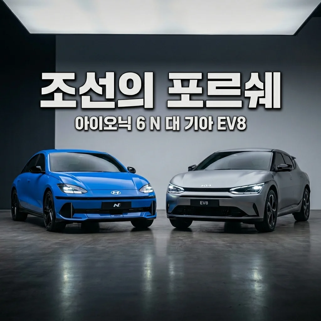 해외도 놀란 조선의 포르쉐, 아이오닉 6 N vs 기아 EV8 비교
