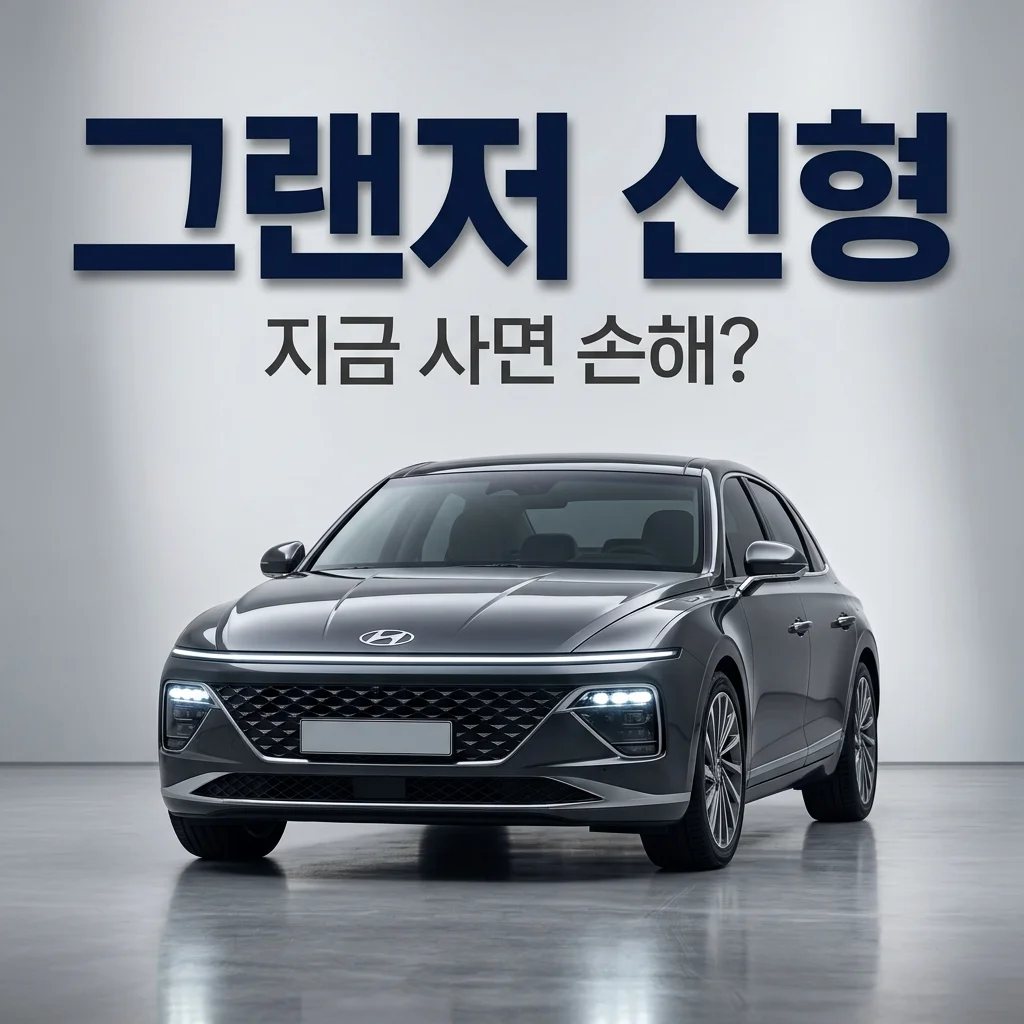 2026 신형 그랜저 풀체인지급 페이스리프트 출시일 가격, 지금 계약하면 진짜 손해일까?