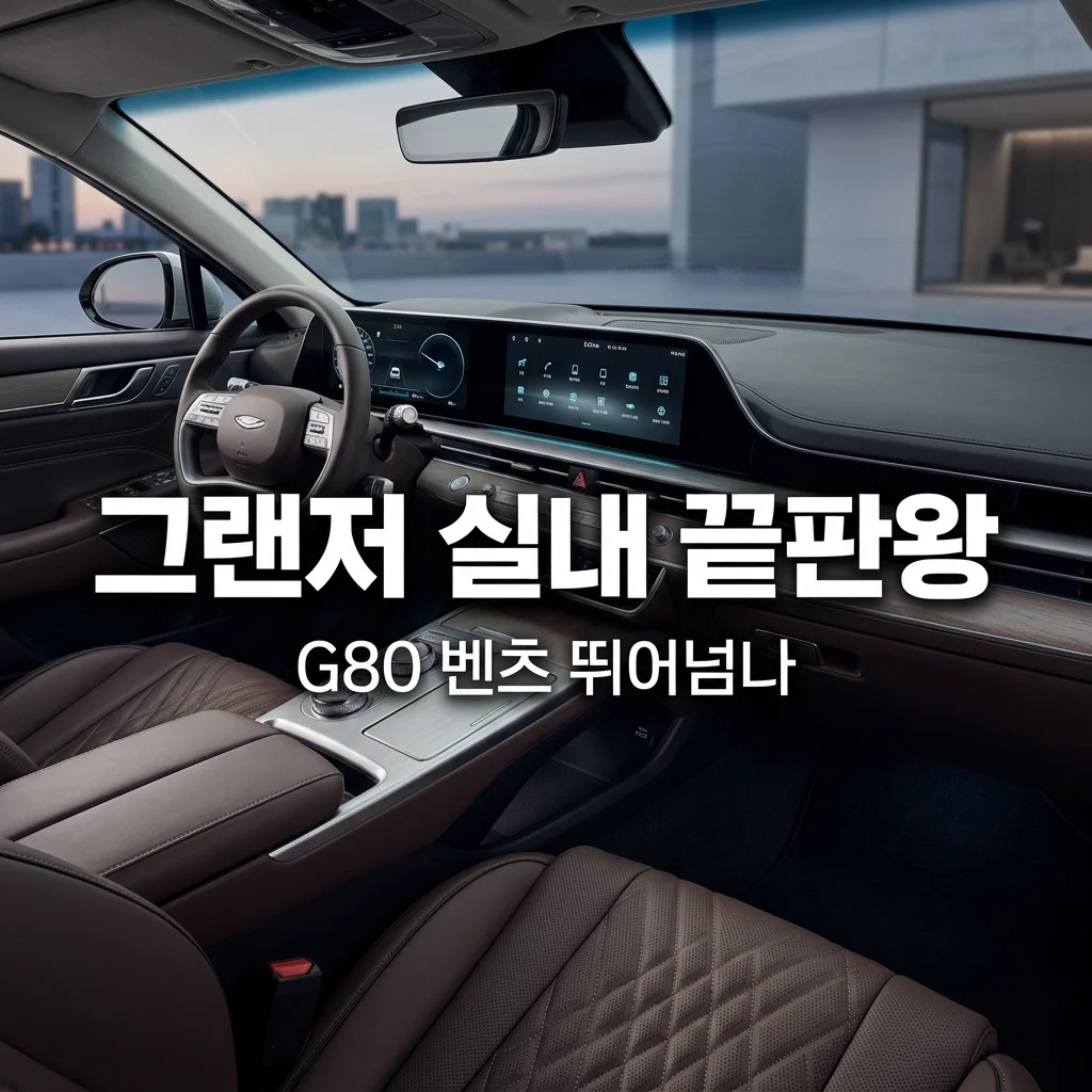 G80 오너도 놀란 그랜저 풀체인지 실내 디자인, 벤츠 E클래스 부럽지 않은 이유
