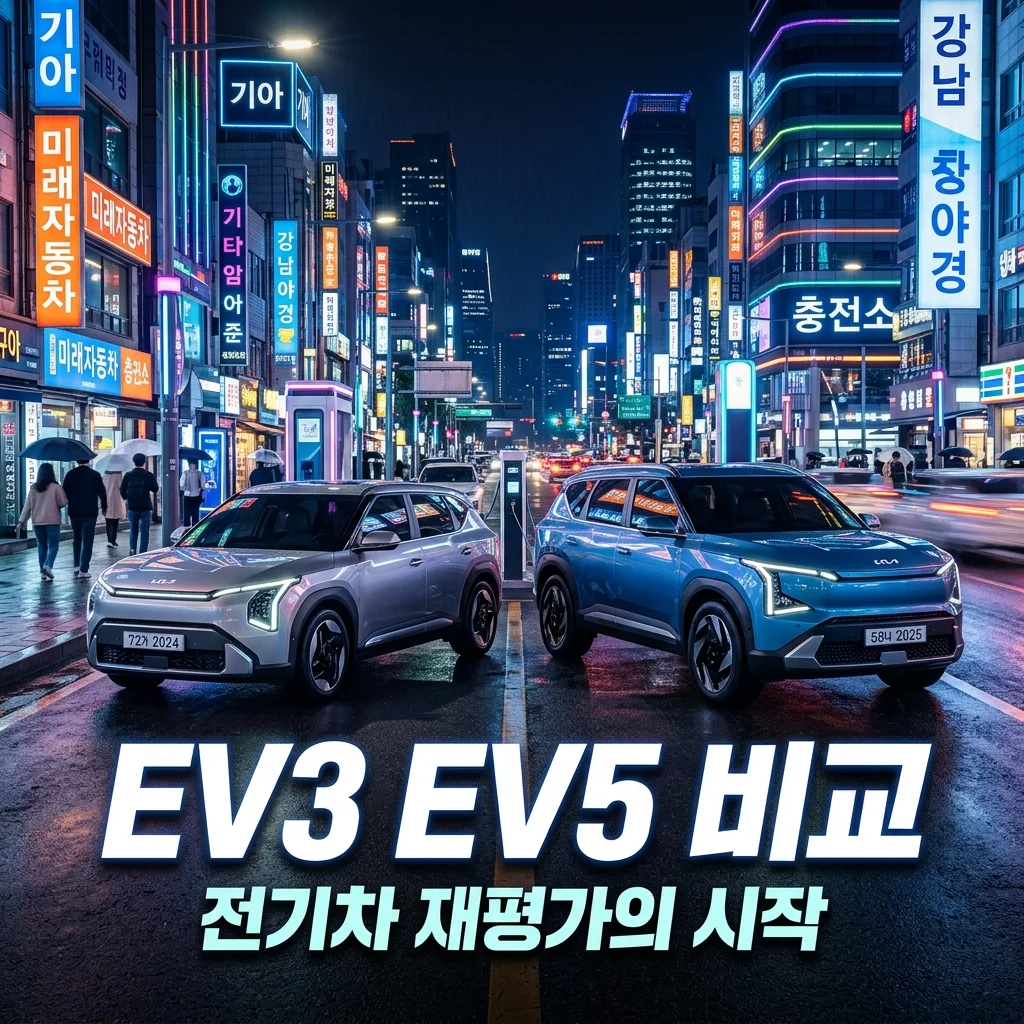 기아 EV5 EV3 재평가 촉발 이유와 주행거리 가격 보조금 완벽 비교
