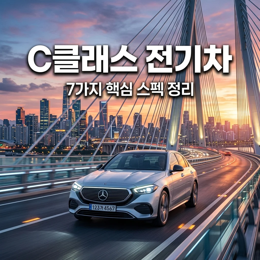 벤츠 C클래스 일렉트릭 7대 핵심 총정리: 주행거리와 출시일 스펙 요약