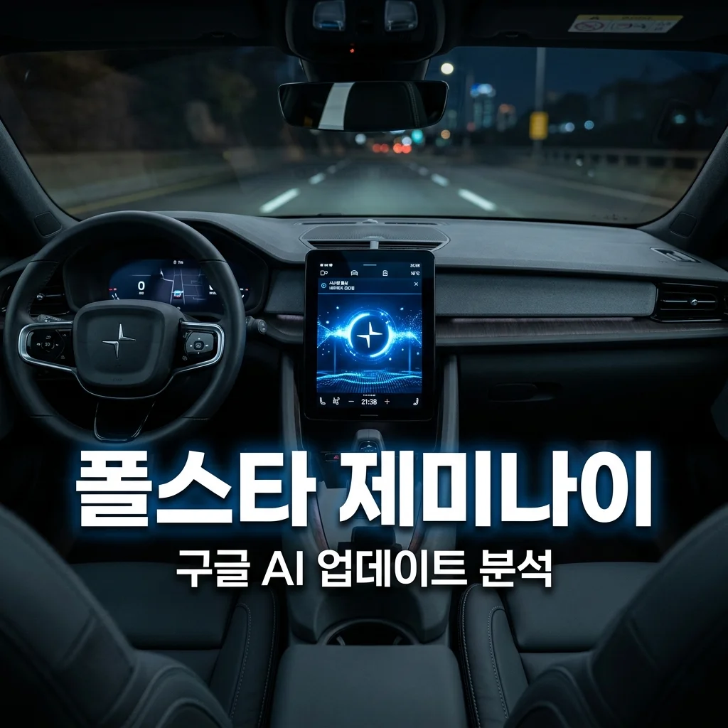 명령어 없이 차와 대화한다? 폴스타 미국 구글 제미나이 업데이트 완벽 분석